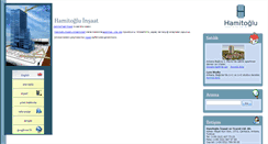 Desktop Screenshot of hamitogluinsaat.com